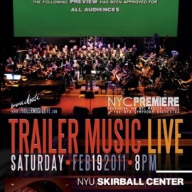 Trailer Music Live in New York : an Audience Perspective